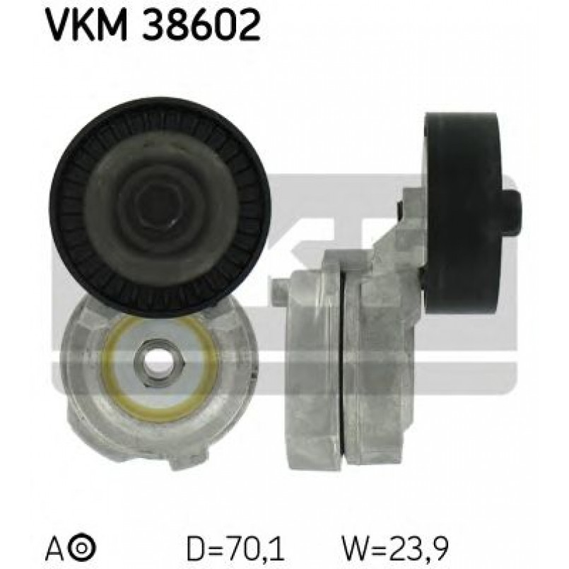 VKM 38602 SKF Натягувач поліклинового ременя